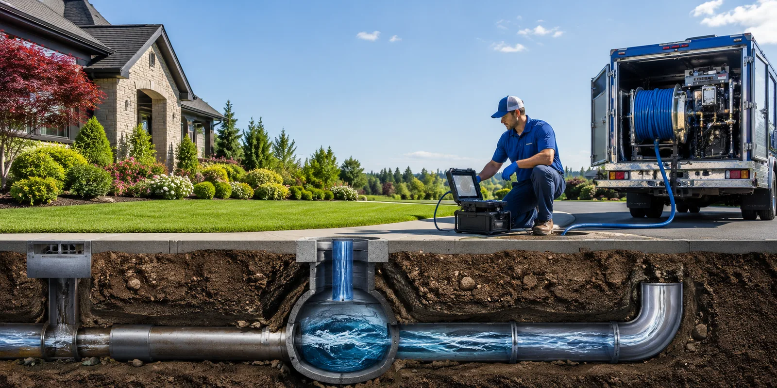 Drainage restoration information for Monroeville, PA